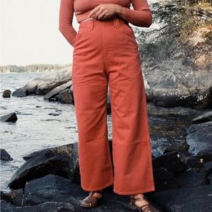 Rudy Jude Sailor Pant size 2 in Rust. Never worn, and in perfect condition:)